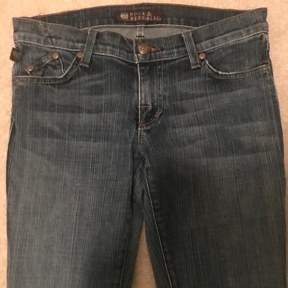 Women’s Rock & Republic jeans size 27 - Picture 2 of 7